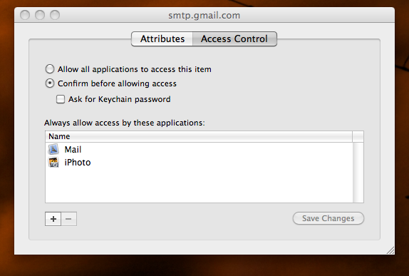 Prevent iPhoto '11 from asking for your e-mail password