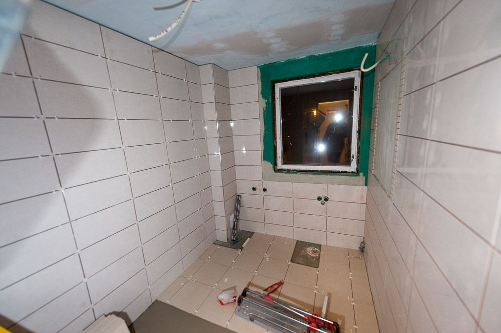 Bathroom end of day 19