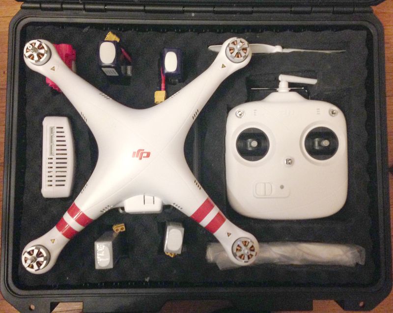 Phantom case layout